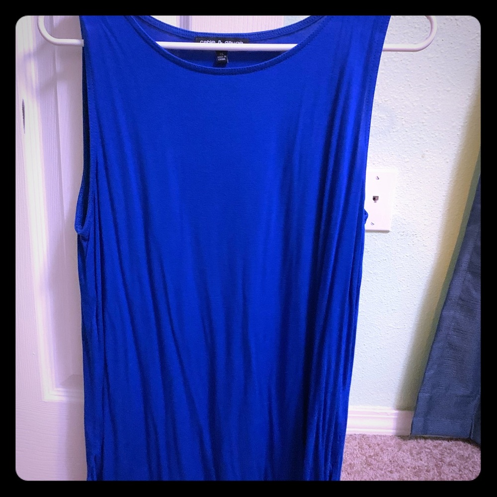 Blue top